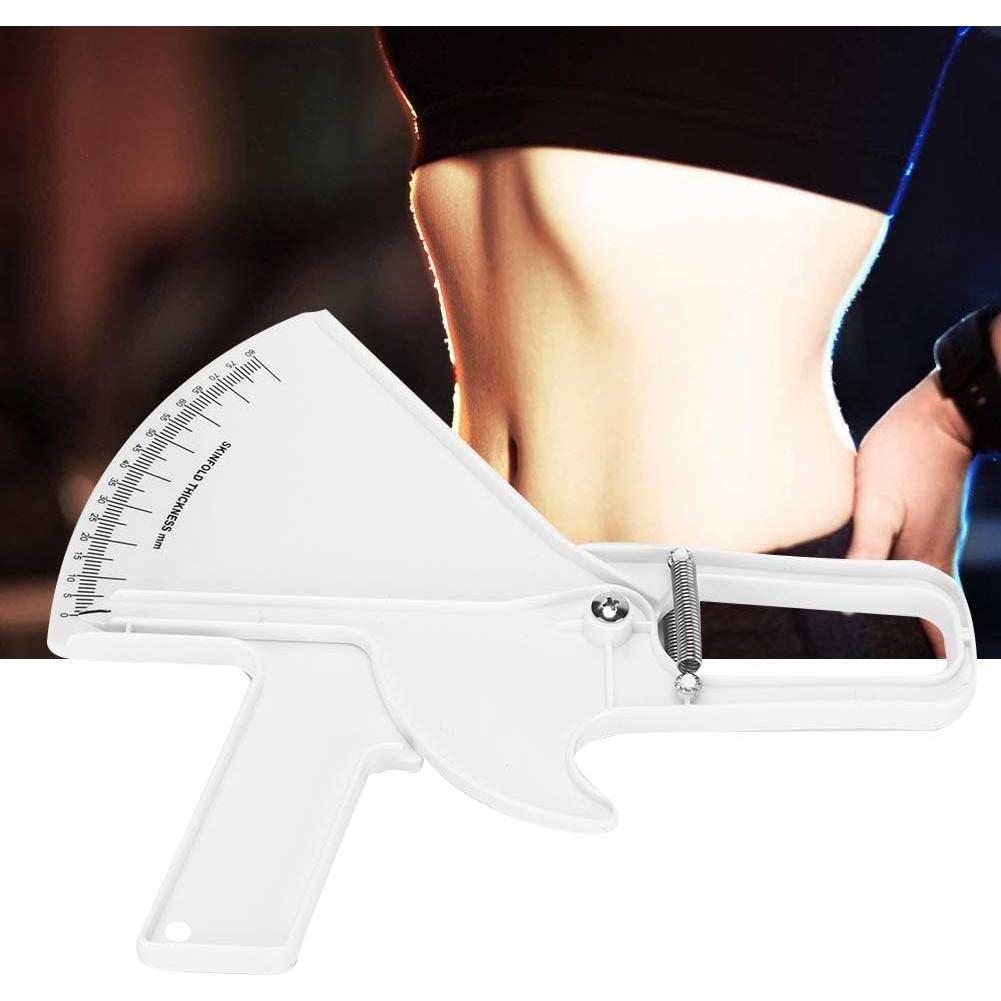 Calibrador de Grasa Corporal FLaig Blanco - Precisión y Portátil