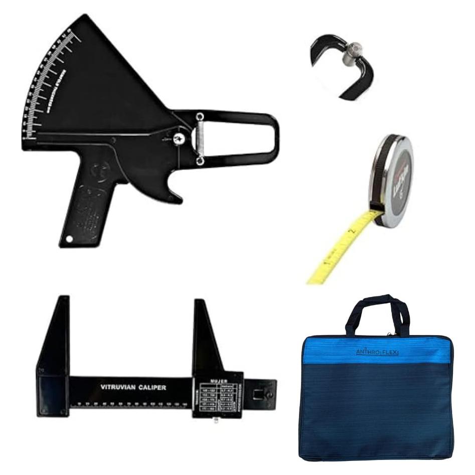 Kit Básico de Antropometría AnthroFlex con Software y Calibrador