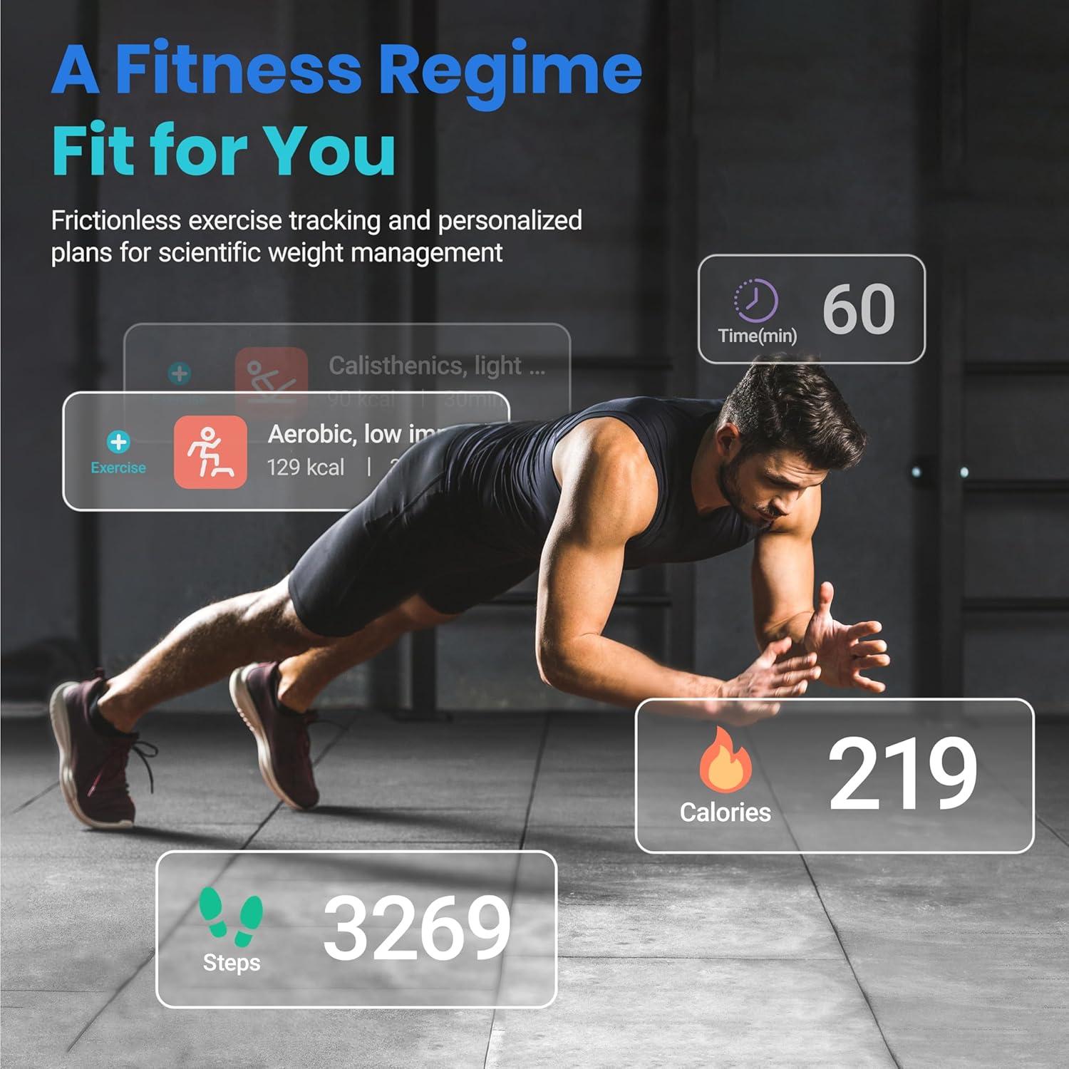 Báscula Inteligente Etekcity EFS-A591S-KUS para Peso y Grasa