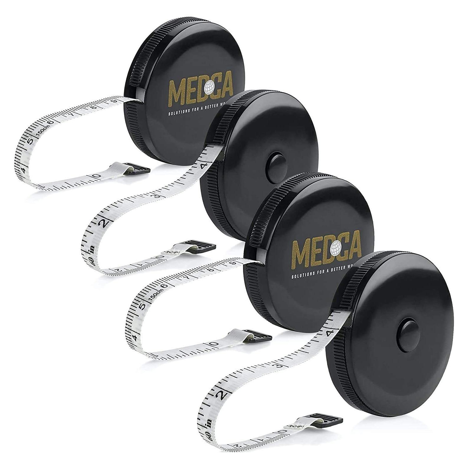 Cinta Métrica Doble Cara MEDca - Paquete de 4, 150 cm