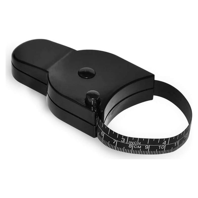 Cinta Métrica Retráctil WIN TAPE 205cm Negro - Medición Cuerpo