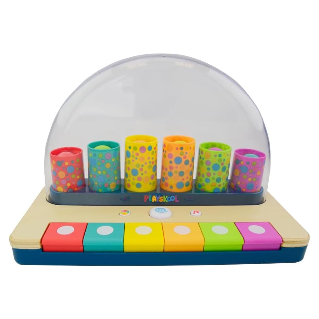 Piano Colorido Pop-A-Tune Playskool - Juguete Educativo 12+ Meses