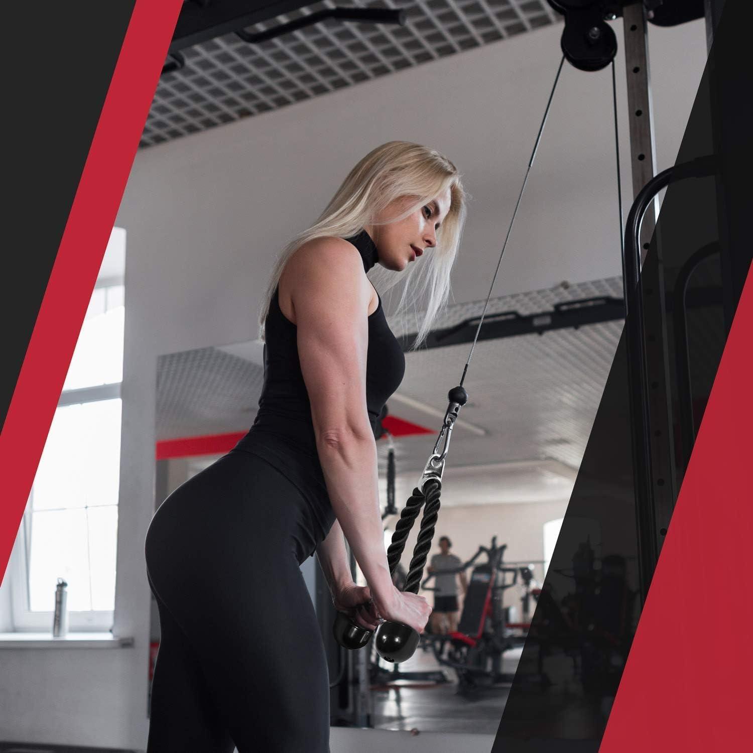 Yes4All Accesorios para Máquina de Cable Tricep 68.58 cm