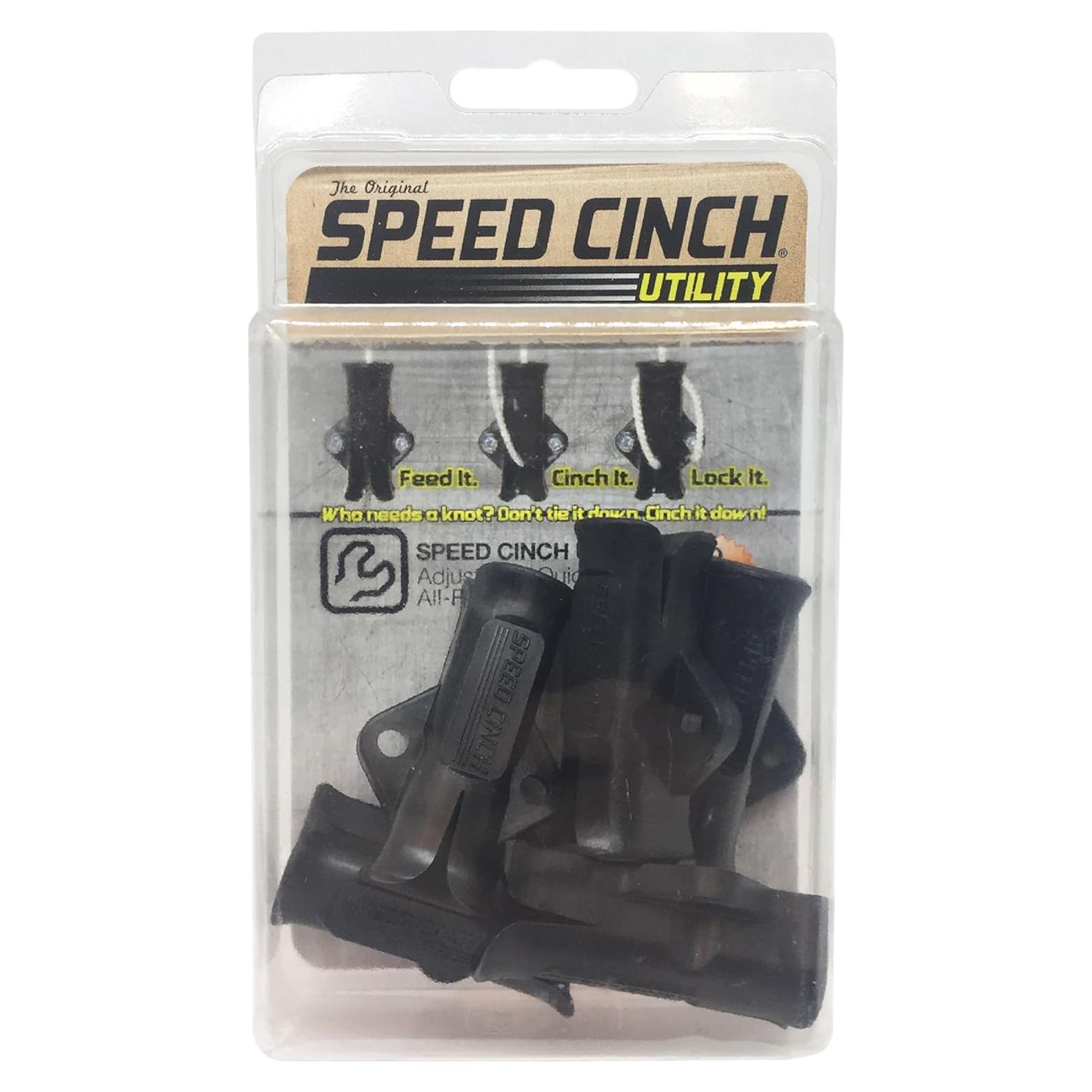 Cinta de Ajuste de Cuerda Speed Cinch Utility - Paquete de 5