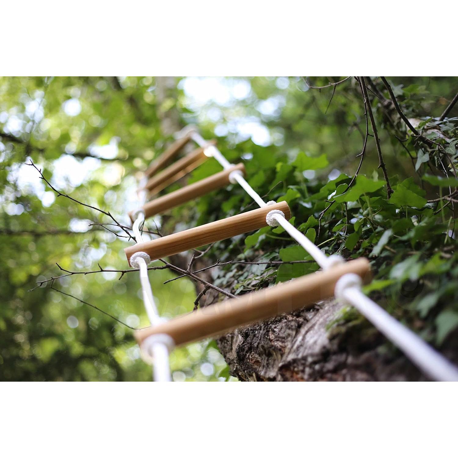 Cuerda de Nylon Paracord 550 RamPro 80 pies 6.35 mm Blanca