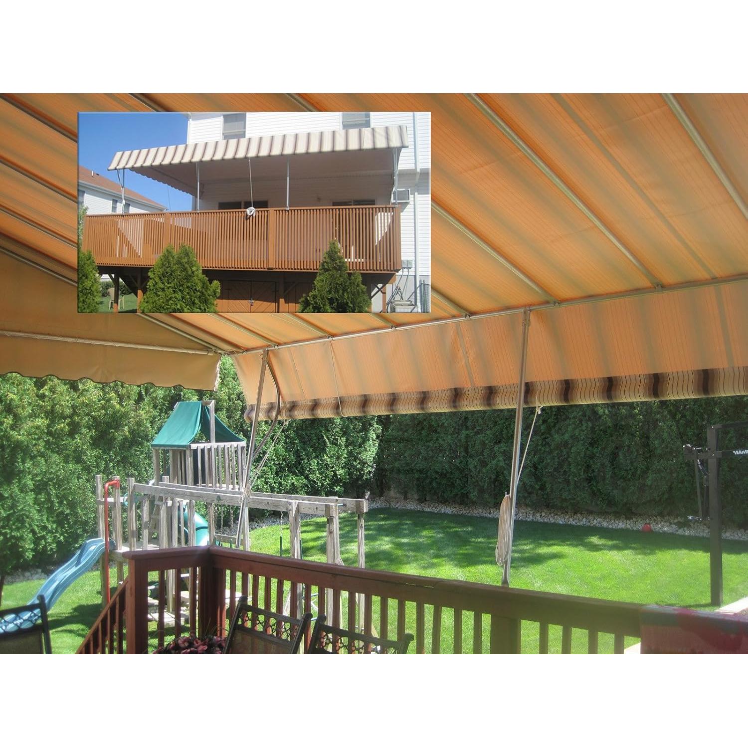 Cuerda de Nylon Paracord 550 RamPro 80 pies 6.35 mm Blanca