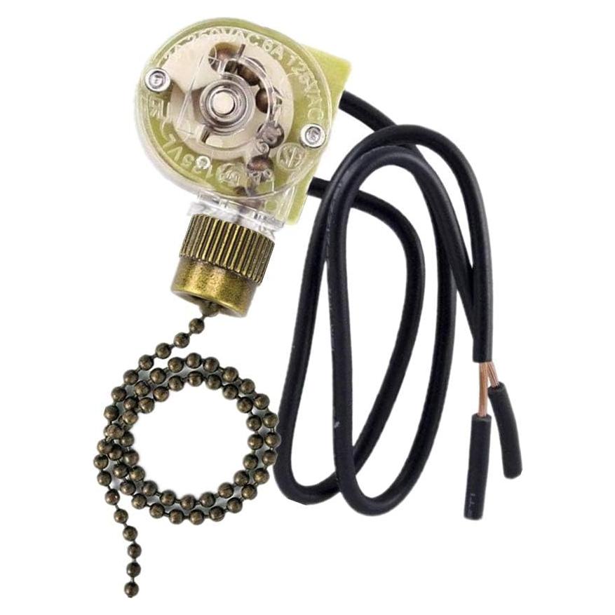 Interruptor de Luz Zing Ear ZE-109 para Ventilador de Techo - Bronce