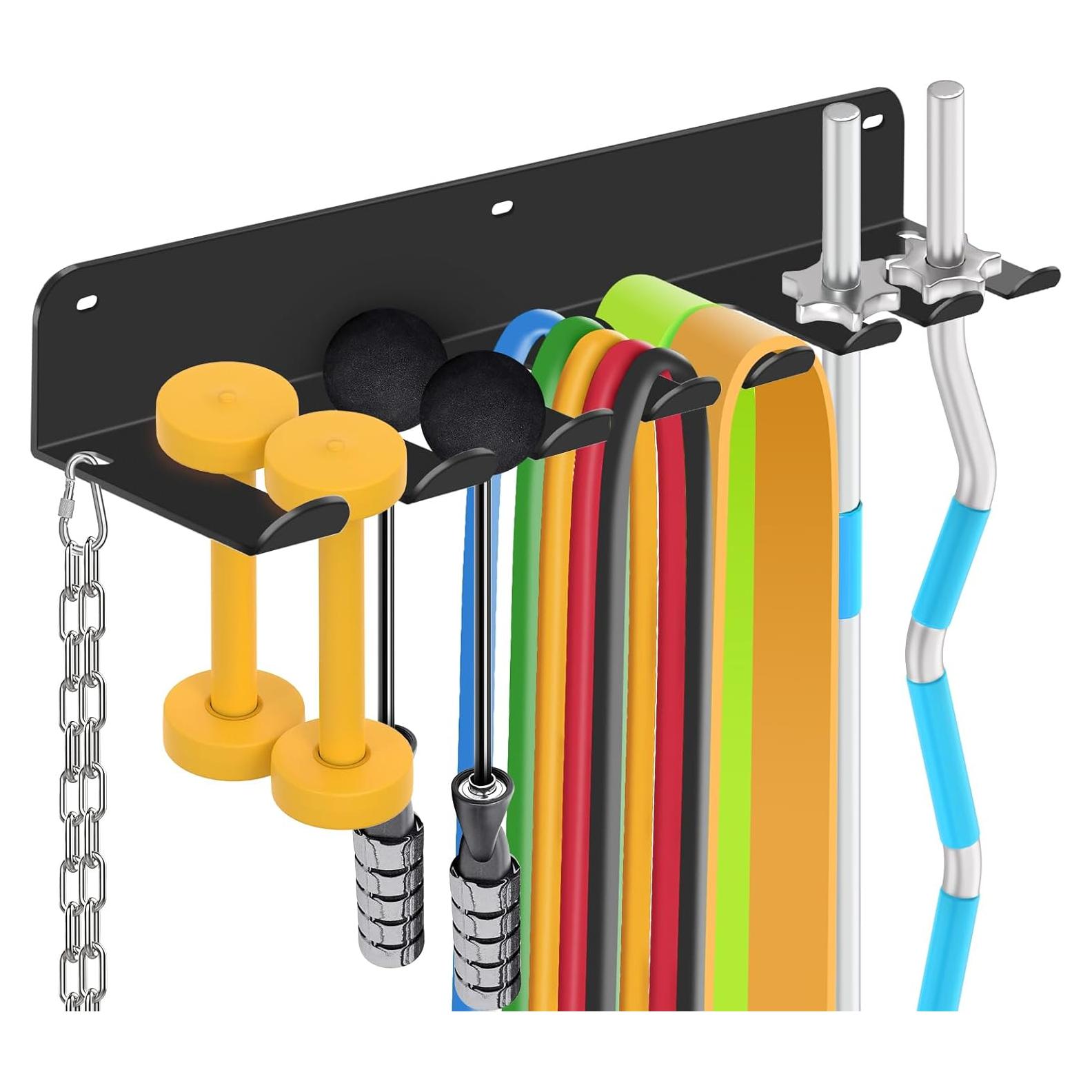 Estante de Almacenamiento FizLig para Equipos de Gimnasio 8 Puntas