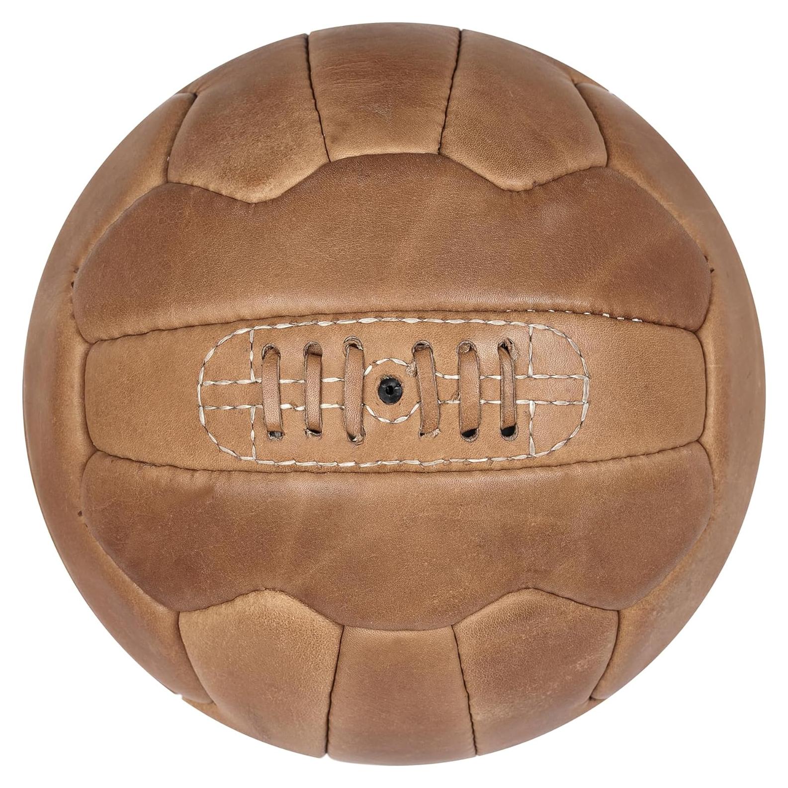 Balón de Fútbol Vintage FNine Sports 100% Cuero 70cm