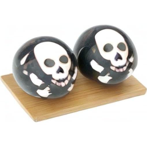 Bolas Baoding de Calavera Top Chi - Grande 5.08 cm - Terapia y Estrés