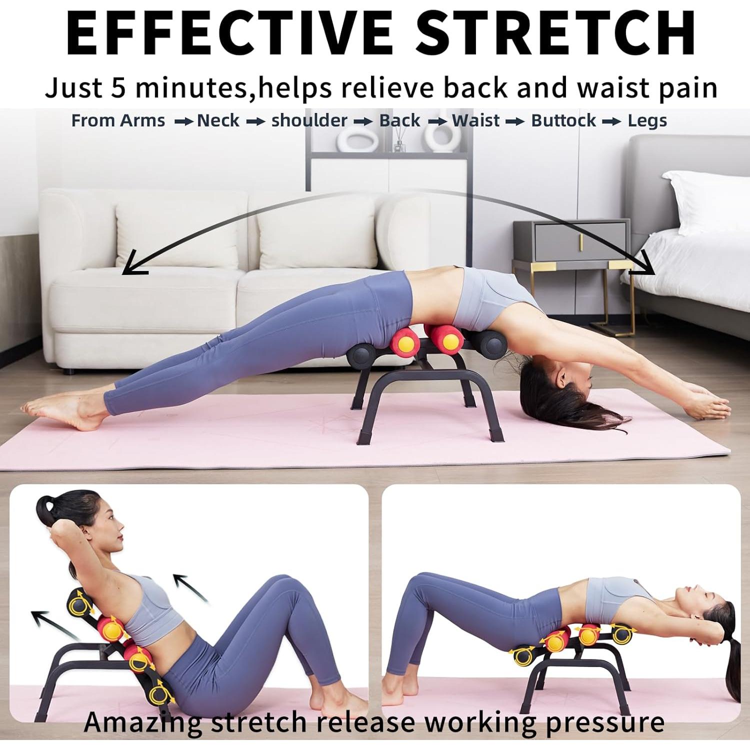 Mesa de Inversión Mini Zufumi con Rodillo de Masaje 400LB