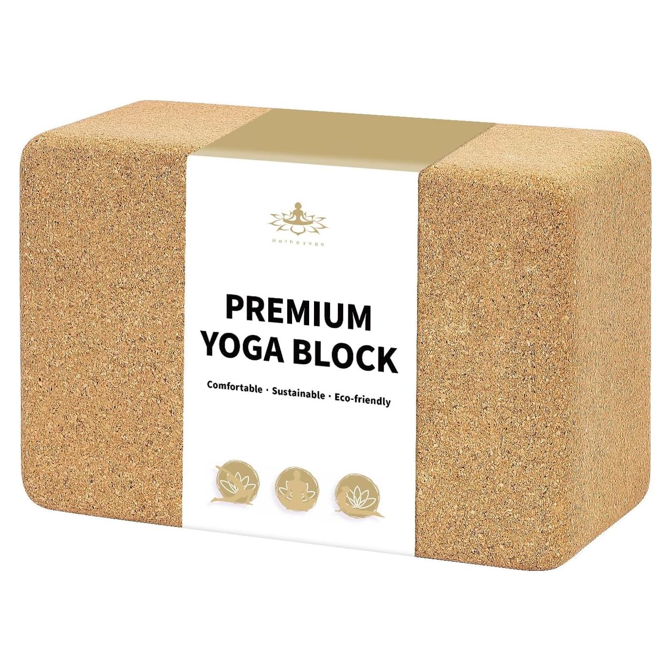 Bloque de Yoga de Corcho Hatha 22.86x15.24x7.62cm Ecológico