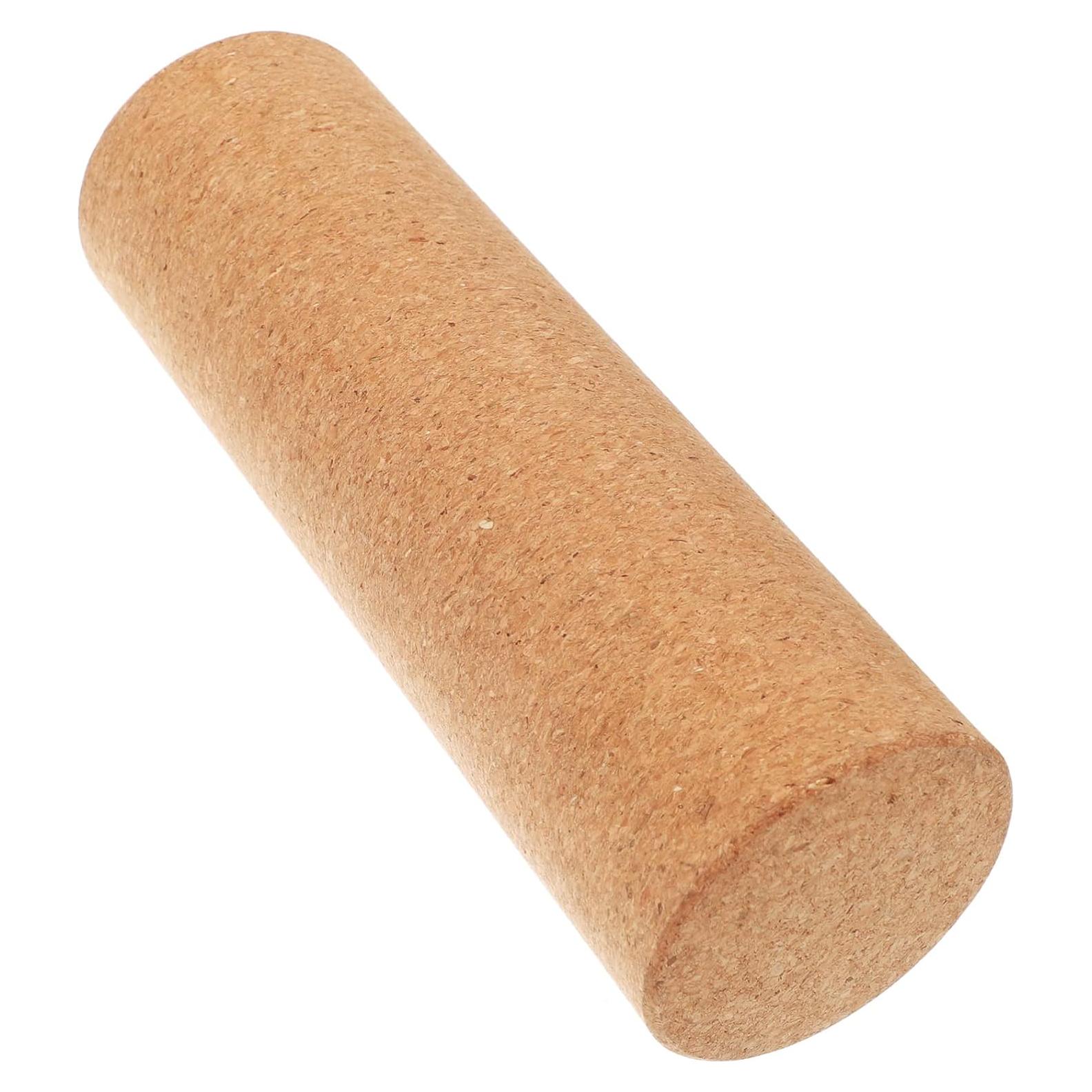 Rodillo de Corcho para Yoga Gatuida 30x10 cm Masaje Muscular