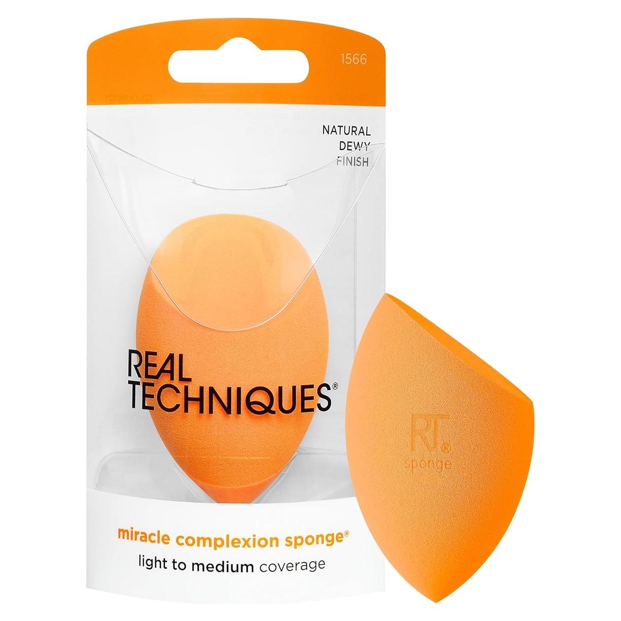 Esponja de Complección Milagrosa Real Techniques - Naranja