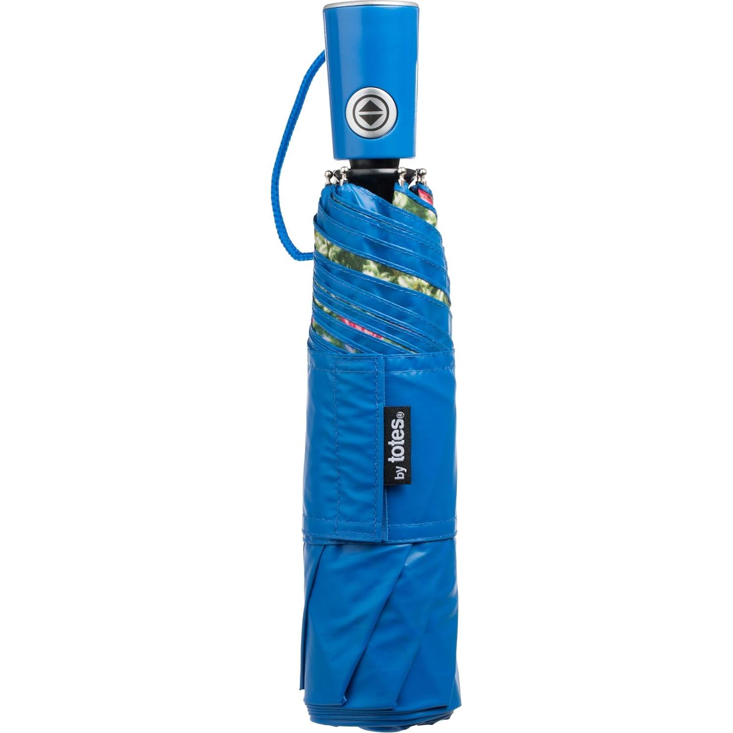 Paraguas Automático Totes Floral 109 cm Plegable 28 cm