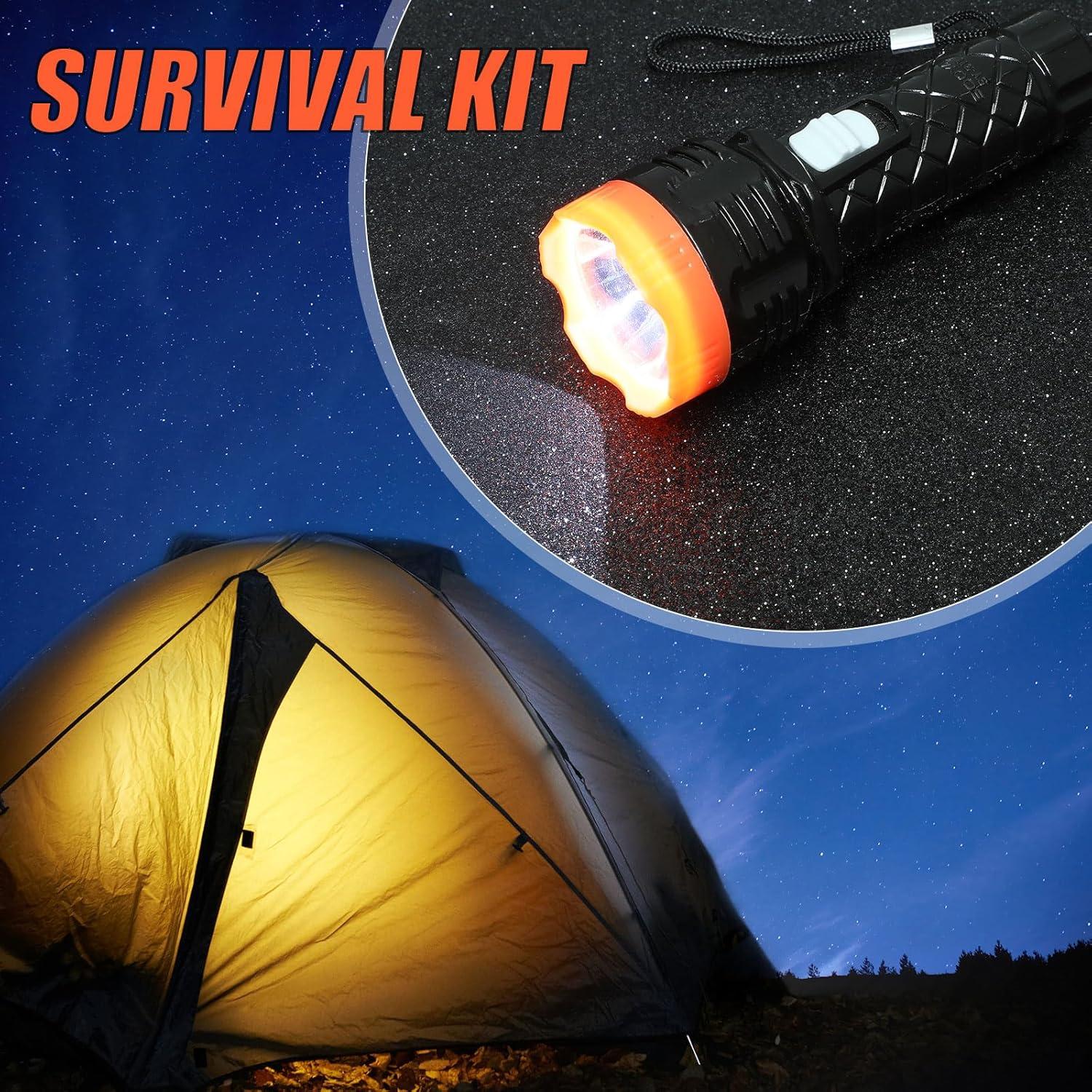 48 Mini Linternas LED de Llavero Tujoe - Colores Asortidos