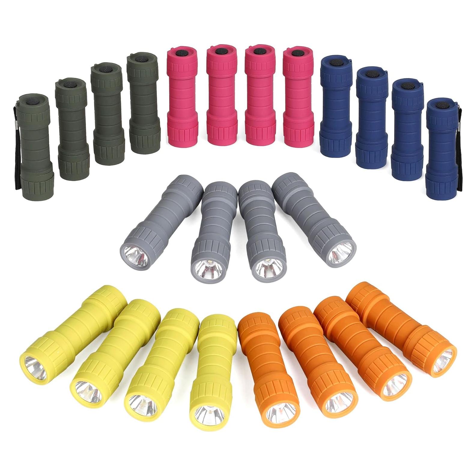 Juego de 24 Linternas LED SEAMAGIC 100 Lúmenes con Baterías