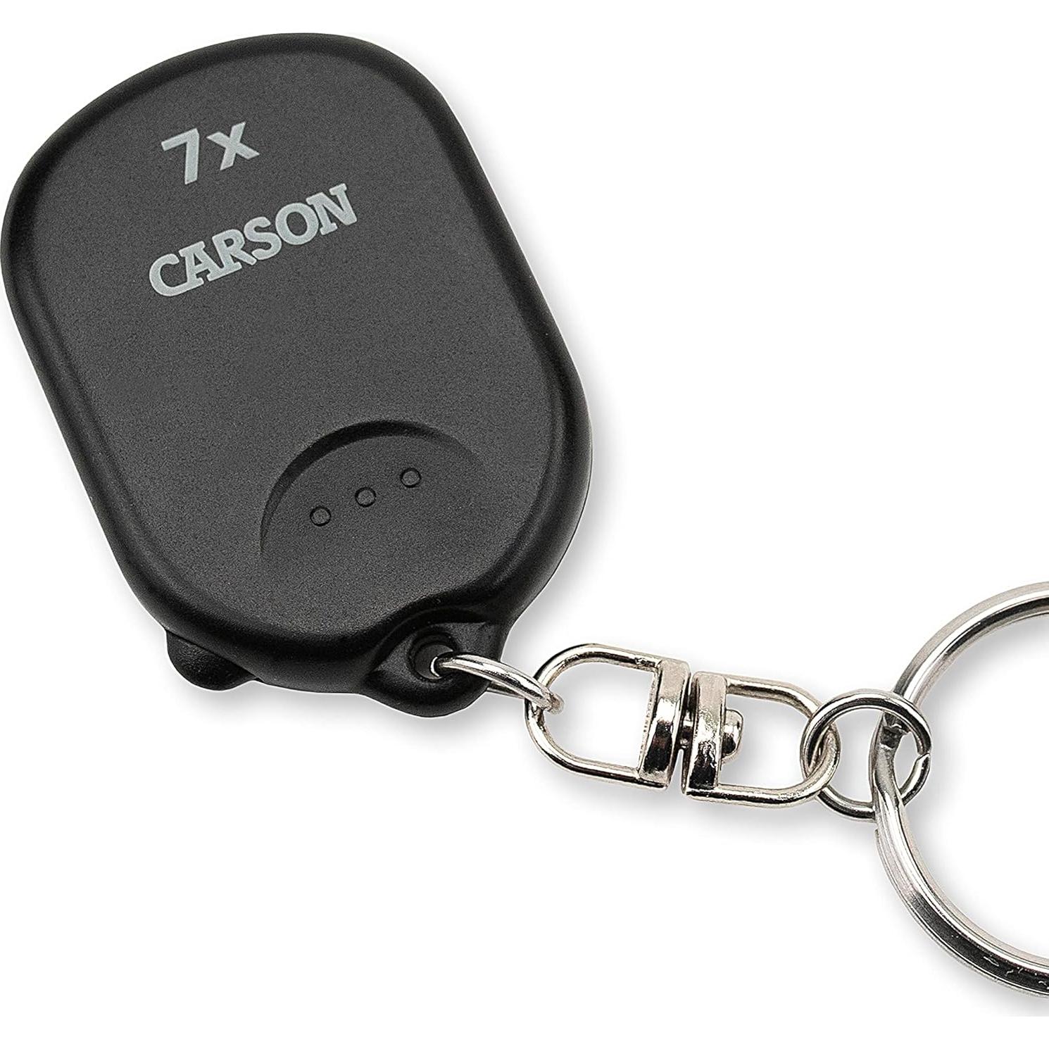 Lupa de Llave Carson GN-70 7x Plegable Ultra Compacta