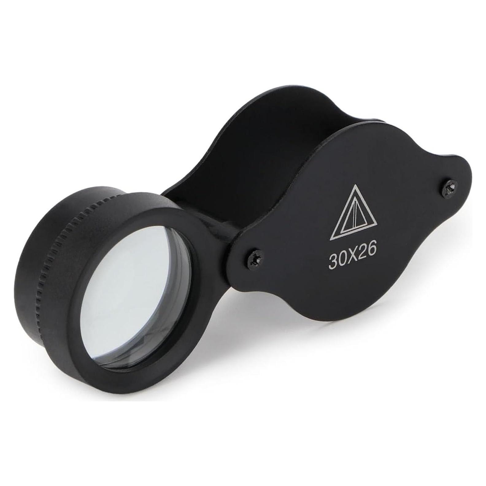 Lupa Plegable Rongon TA-101 30X para Joyeros 26mm
