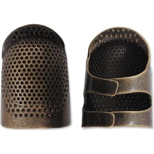 Dedal Shamrock Abierto Mediano para Uñas Largas