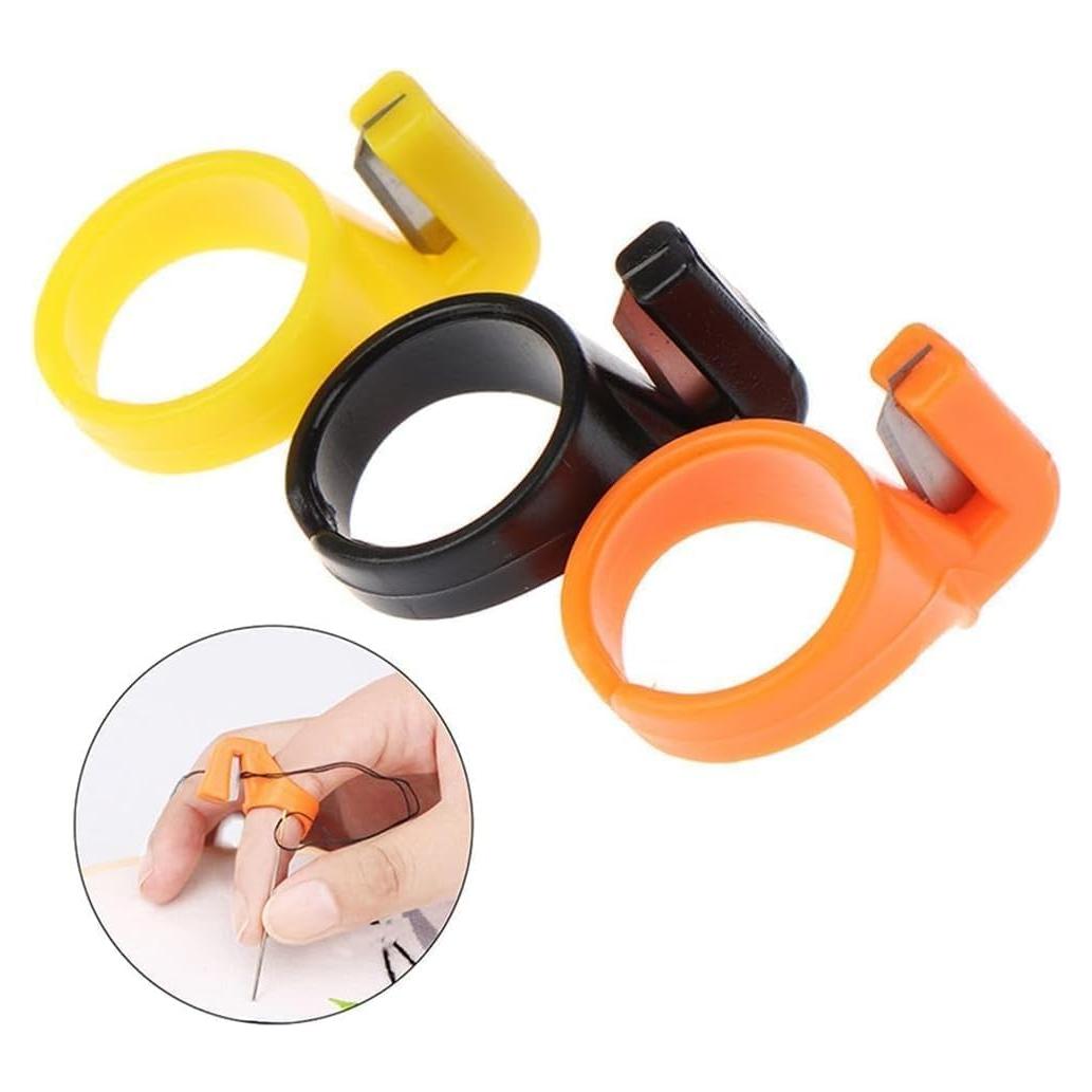 Juego de Dedales de Plástico 3 Piezas Galepromot - Accesorios Costura