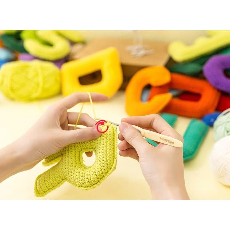 Kit de Agujas de Tejer y Marcadores de Puntos Tiazey - Metal