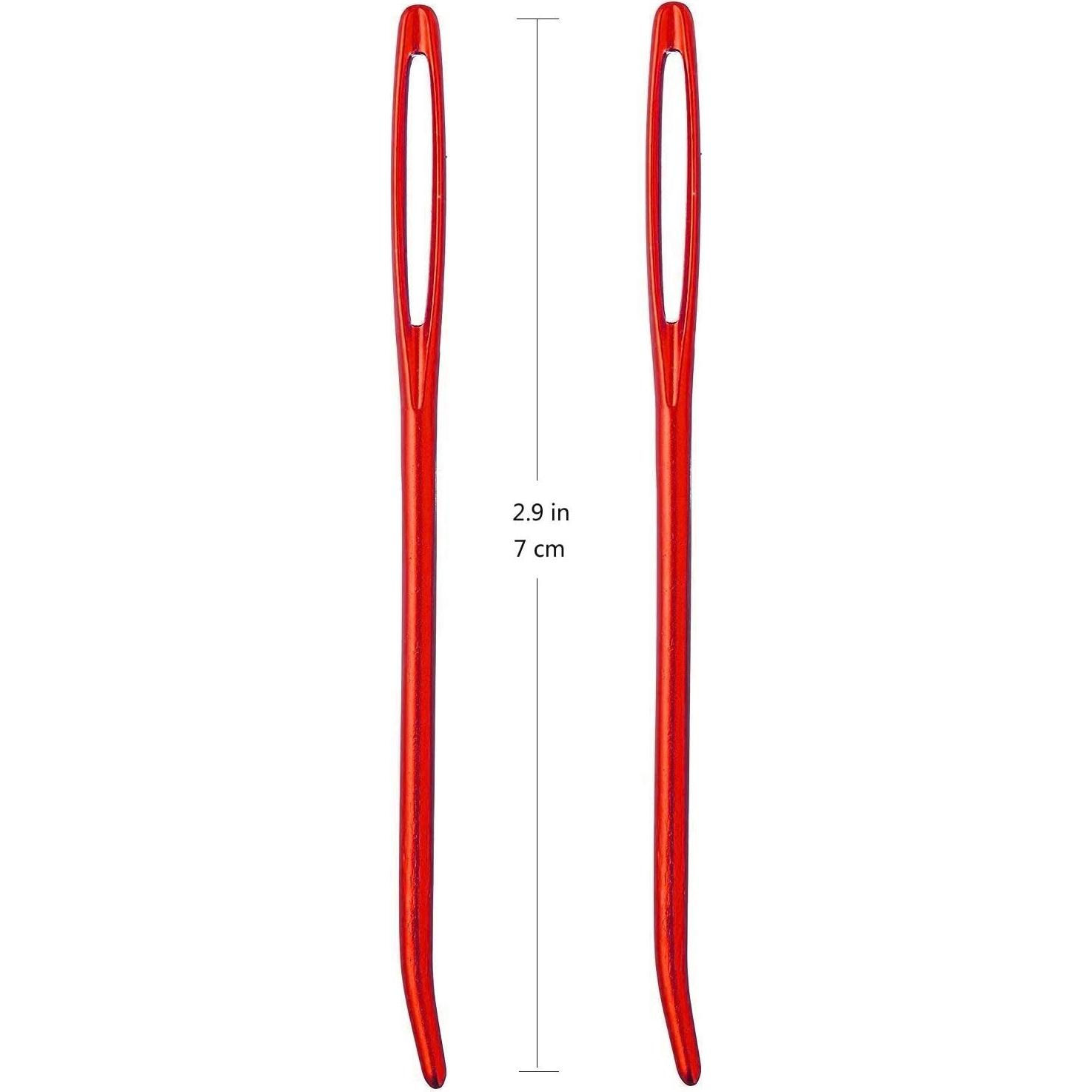 Kit de Agujas de Tejer y Marcadores de Puntos Tiazey - Metal