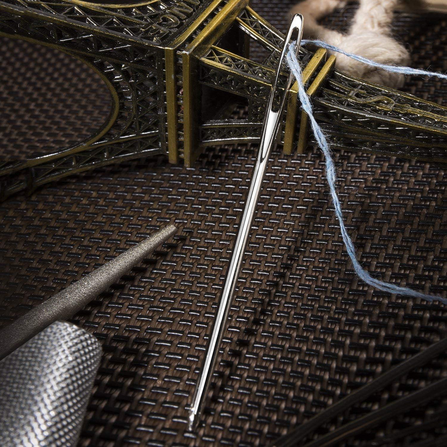 Kit de Agujas de Tejer y Marcadores de Puntos Tiazey - Metal