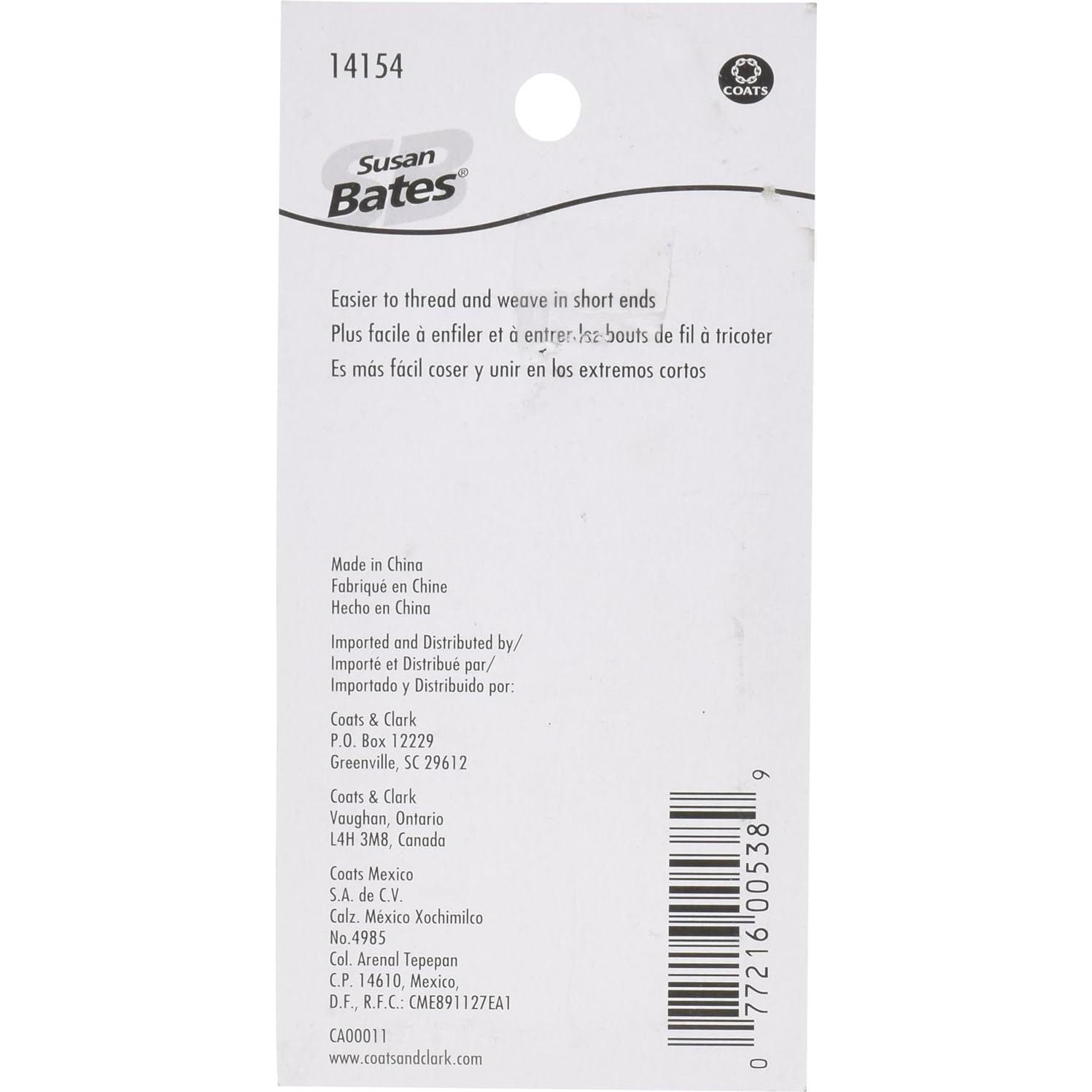 Agujas de Acabado Susan Bates 14154 - 5 Piezas Plástico