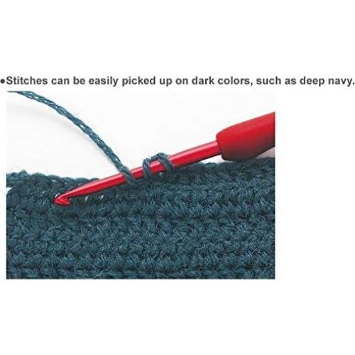 Juego de Ganchillos Tulip Etimo Rojo Softgrip 8 Piezas