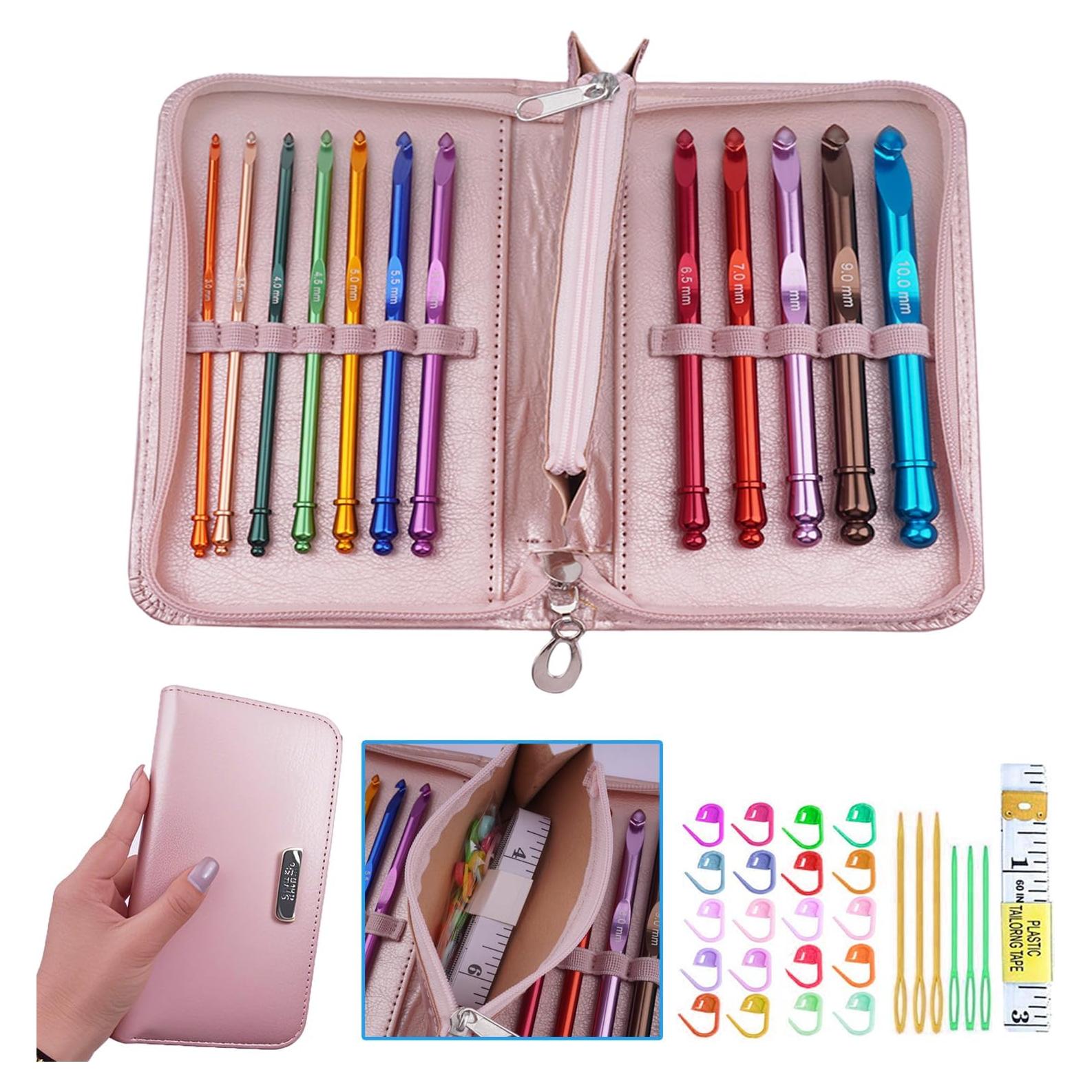 Conjunto de Ganchillos Inline Mdoker 3mm-10mm Ergonómicos