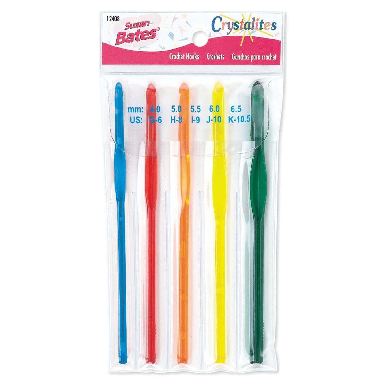 Juego de Ganchillos de Acrílico Susan Bates 12408 - 5 Piezas