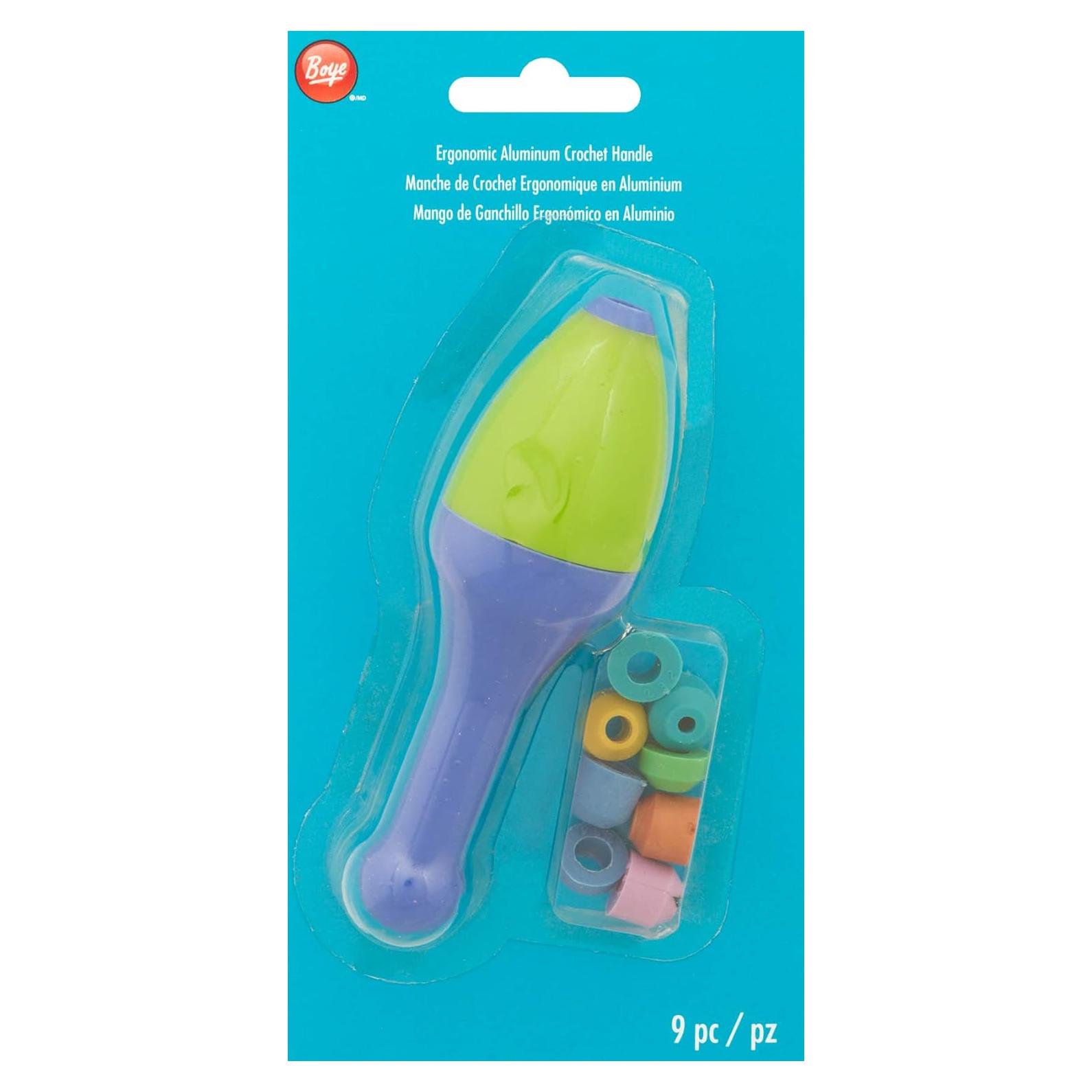 Mango de Ganchillo Ergonómico Boye 11.43 cm Aluminio