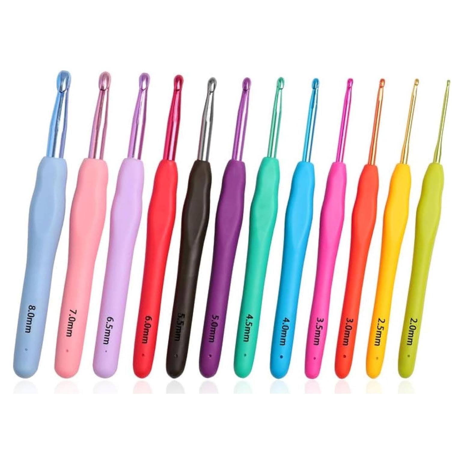 Juego de Ganchos de Crochet KOKNIT 12 Piezas Ergonómico