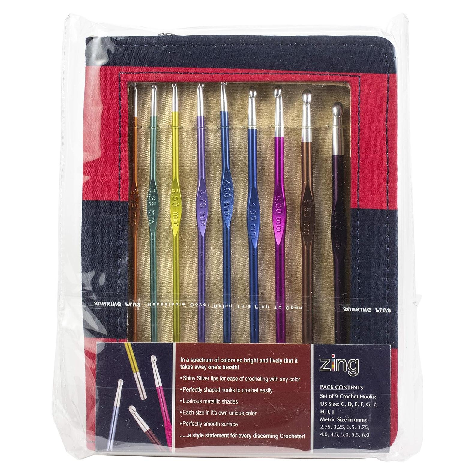 Juego de Ganchillos Knitter's Pride Zing 2.75mm a 6mm