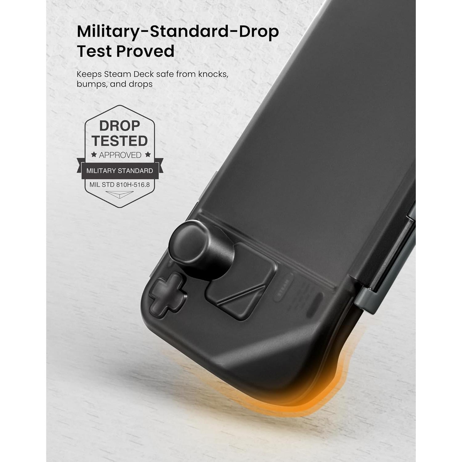 Funda Dura tomtoc G12 para Steam Deck - Protección Militar
