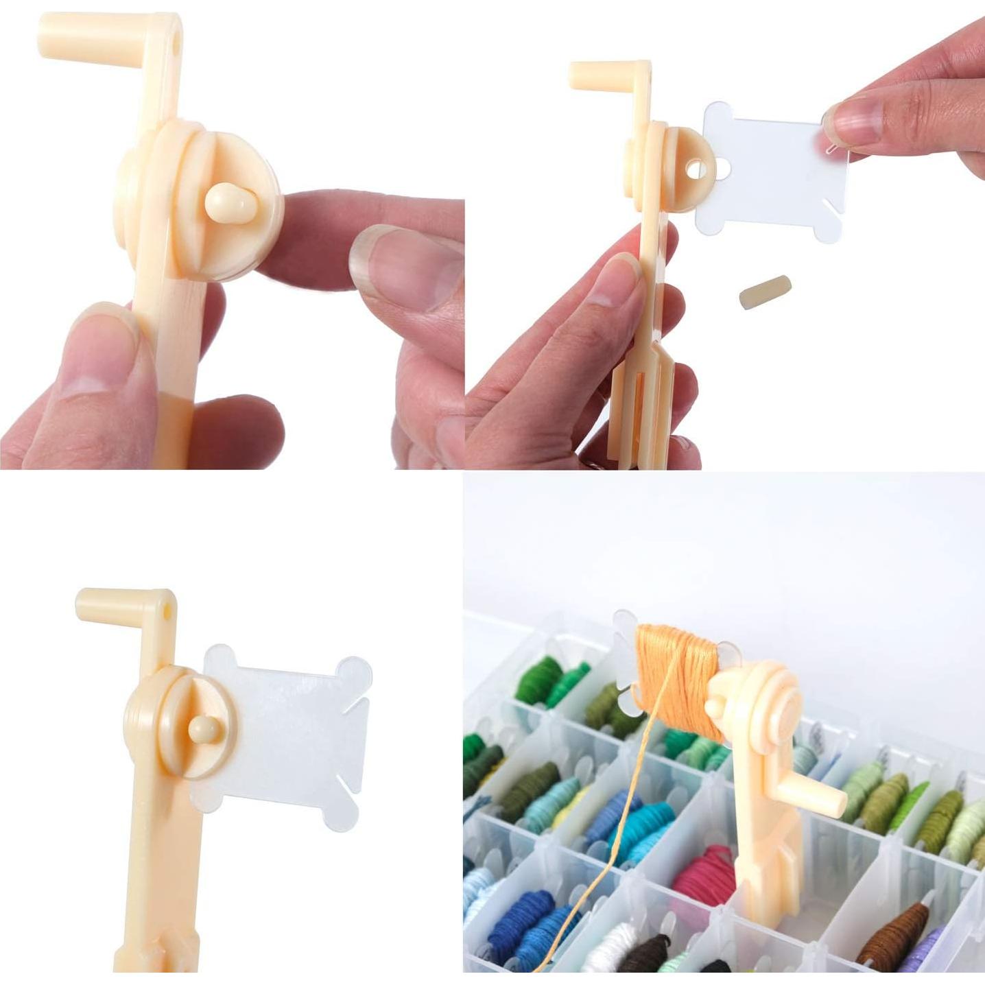 200 Bobinas de Plástico con Enrollador Sympabasic 3.81 cm