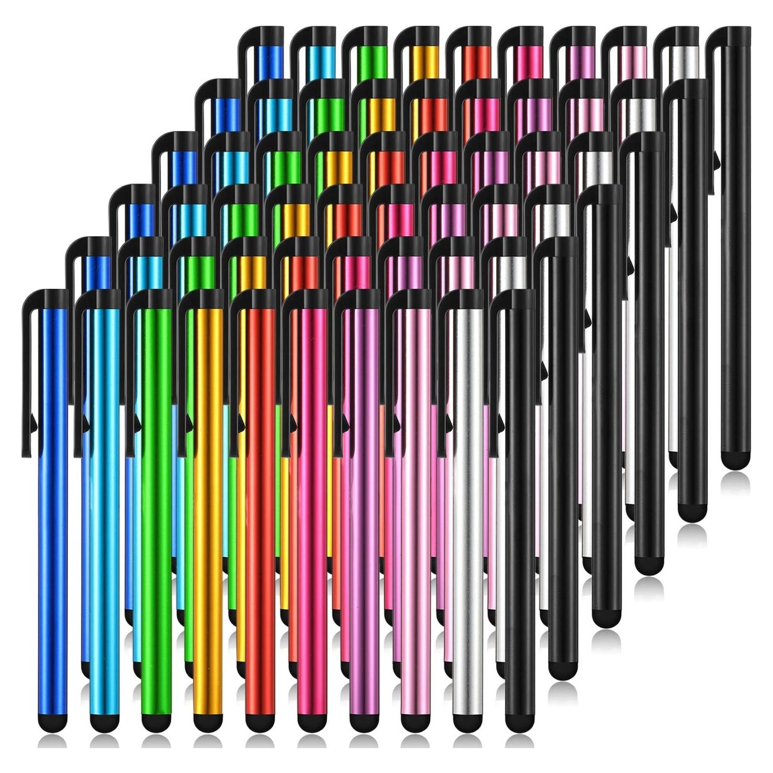 Outus 60 Bolígrafos Estilográficos Táctiles Universales 10 Colores