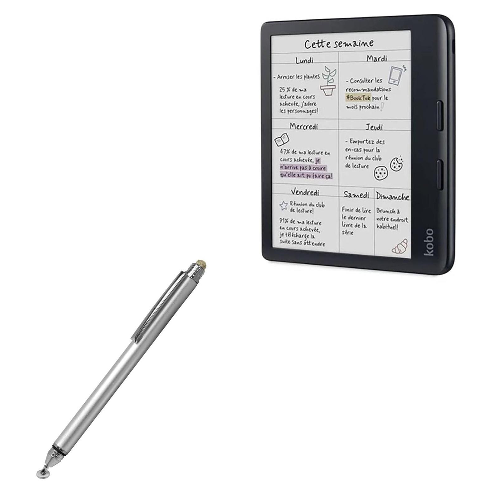 Estilógrafo Capacitivo BoxWave Doble Punta para Kobo Libra Colour