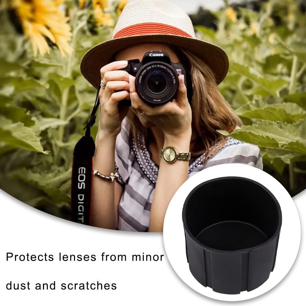 Tapa de Lente de Silicona QYNuLi 65-110mm para DSLR