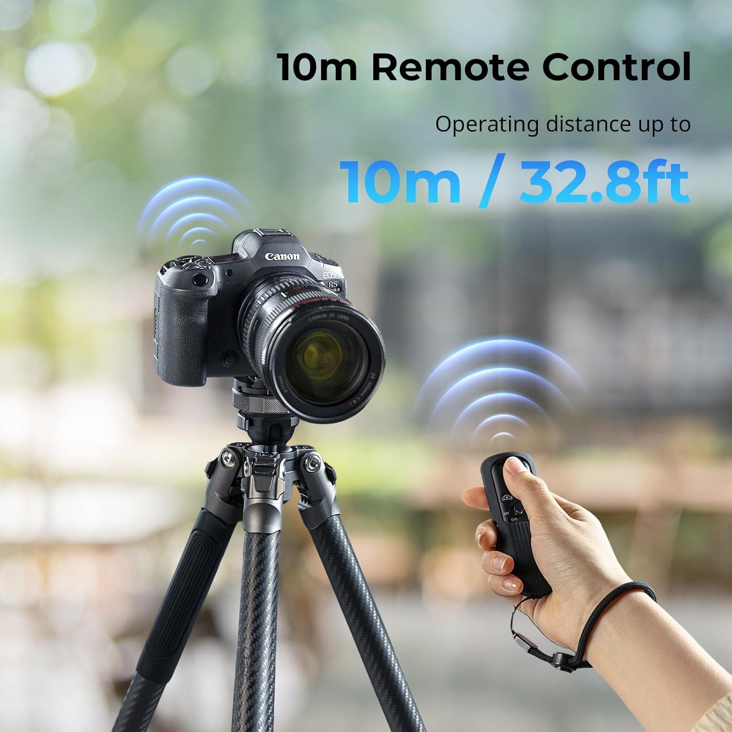 Control Remoto Inalámbrico SMALLRIG 5207 para Cámaras Sony Canon Nikon