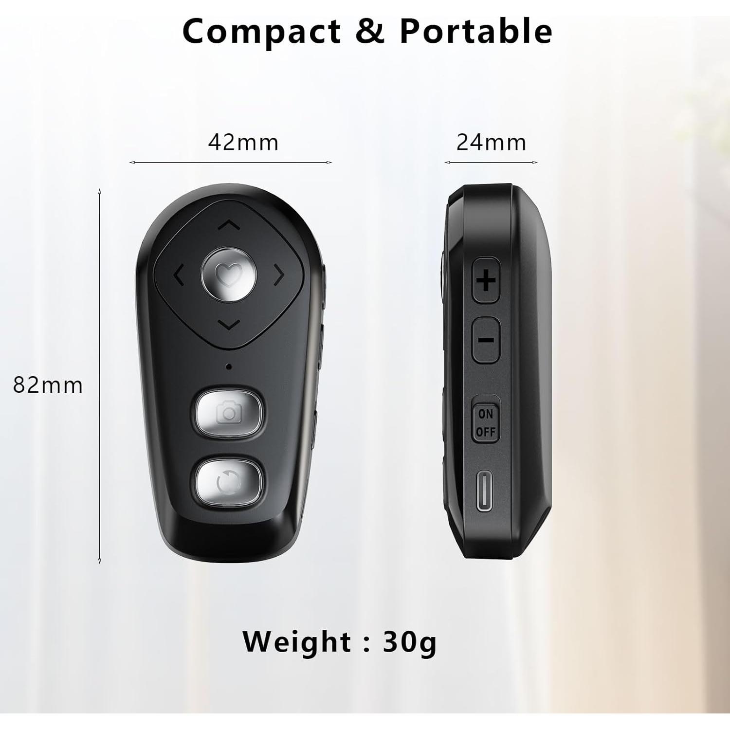 Control Remoto Inalámbrico SZFIRSTEY para Cámara con Zoom y Cambio de Cámara