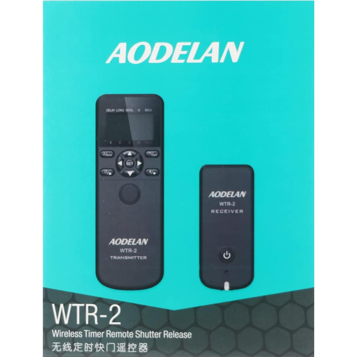 Control Remoto Inalámbrico AODELAN para Canon y Fujifilm