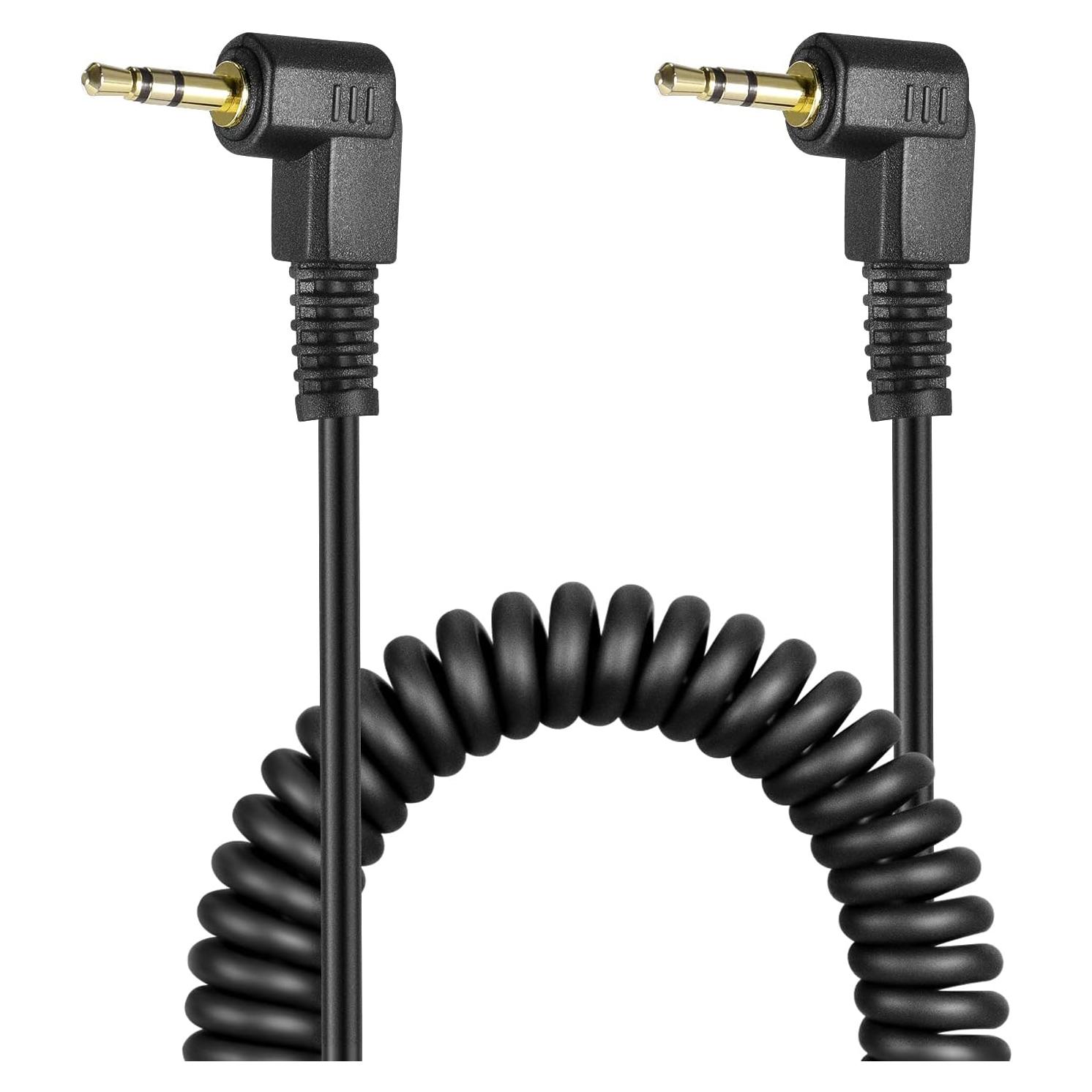 Cable de liberación remota NEEWER C1 2.5mm para Canon y Pentax