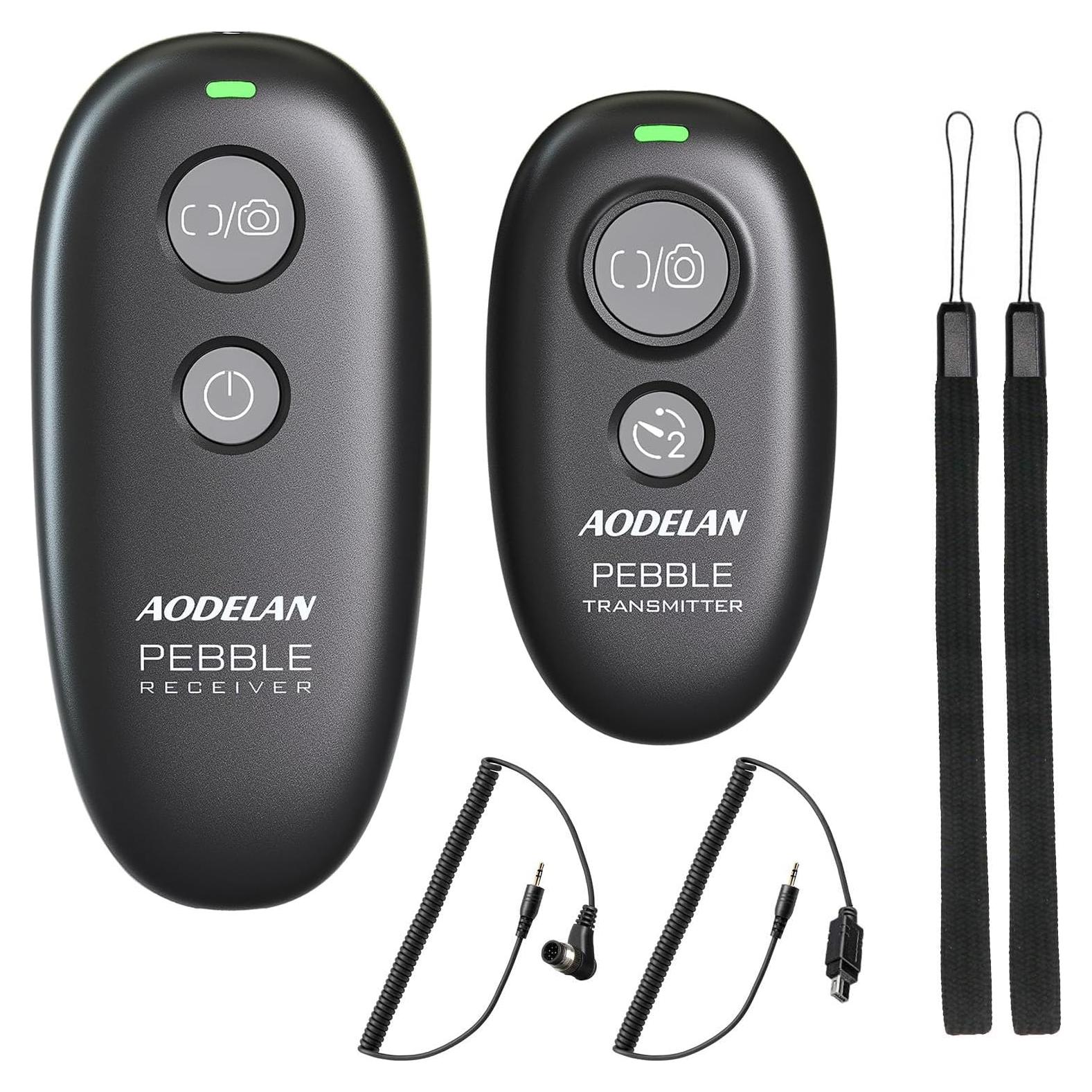 Disparador Inalámbrico HAOXI SRR-PEBBLE para Nikon y Fujifilm