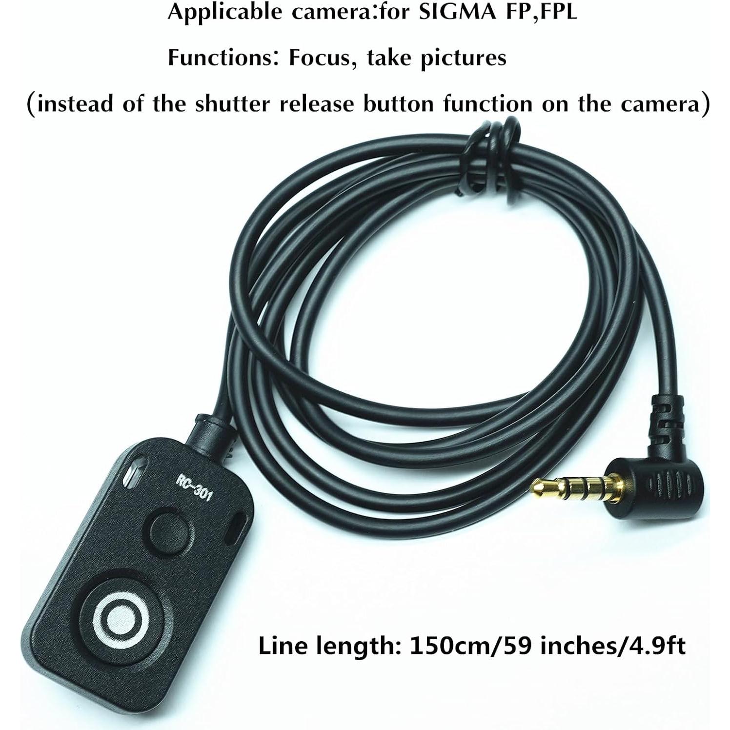 Cable de liberación de obturador Sigma FP FPL RC301-CR41 1.5m