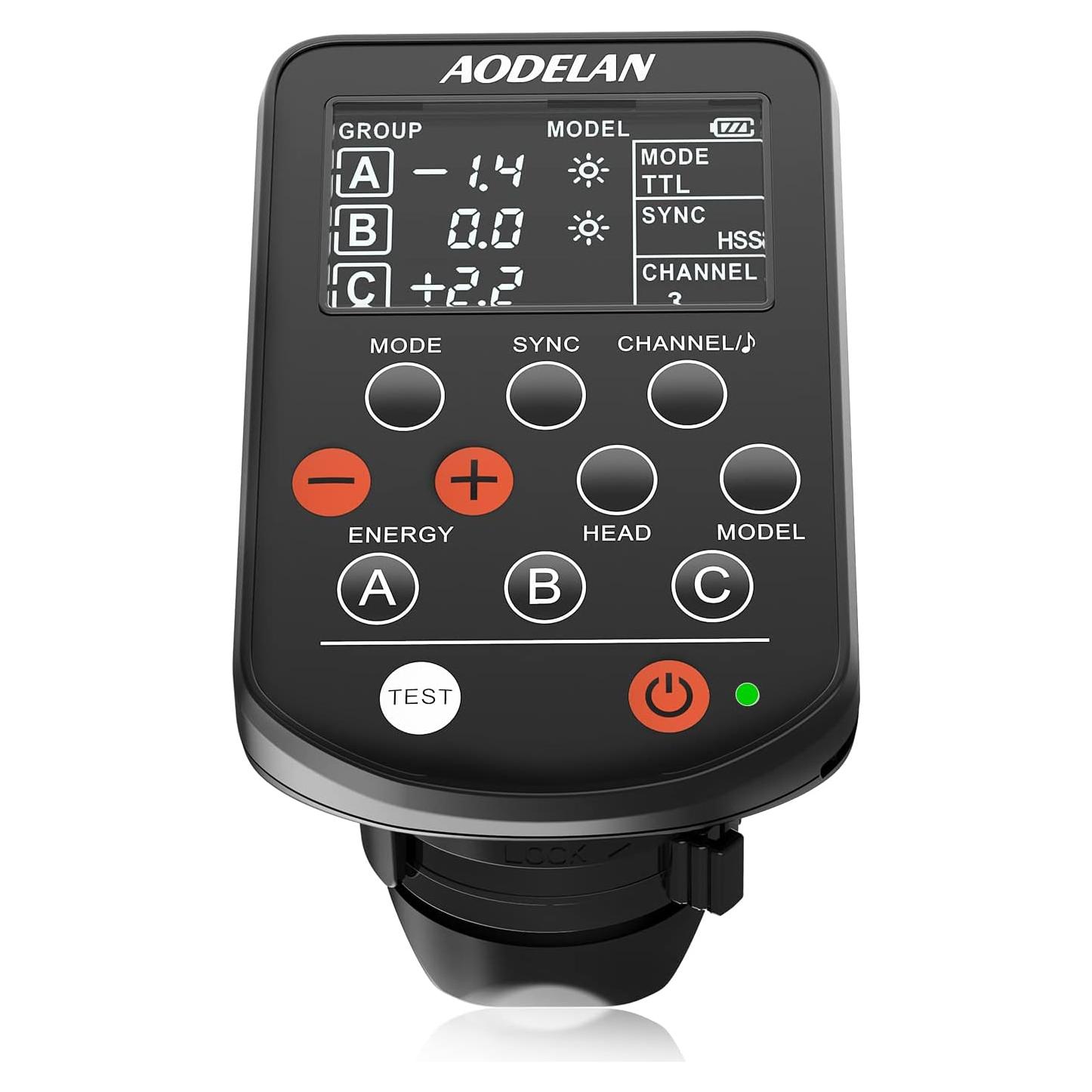 Disparador Inalámbrico AODELAN E4 para Cámaras Canon TTL HSS