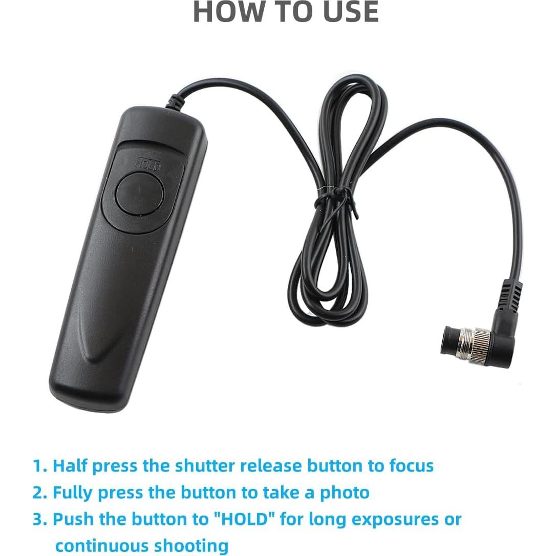 Cable de liberación del obturador Keabroir SRC-NMC30 para Nikon
