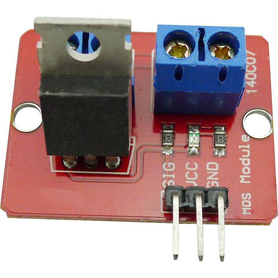 5 Módulos Controlador MOSFET IRF520 0-24V 5A PWM Ferwooh