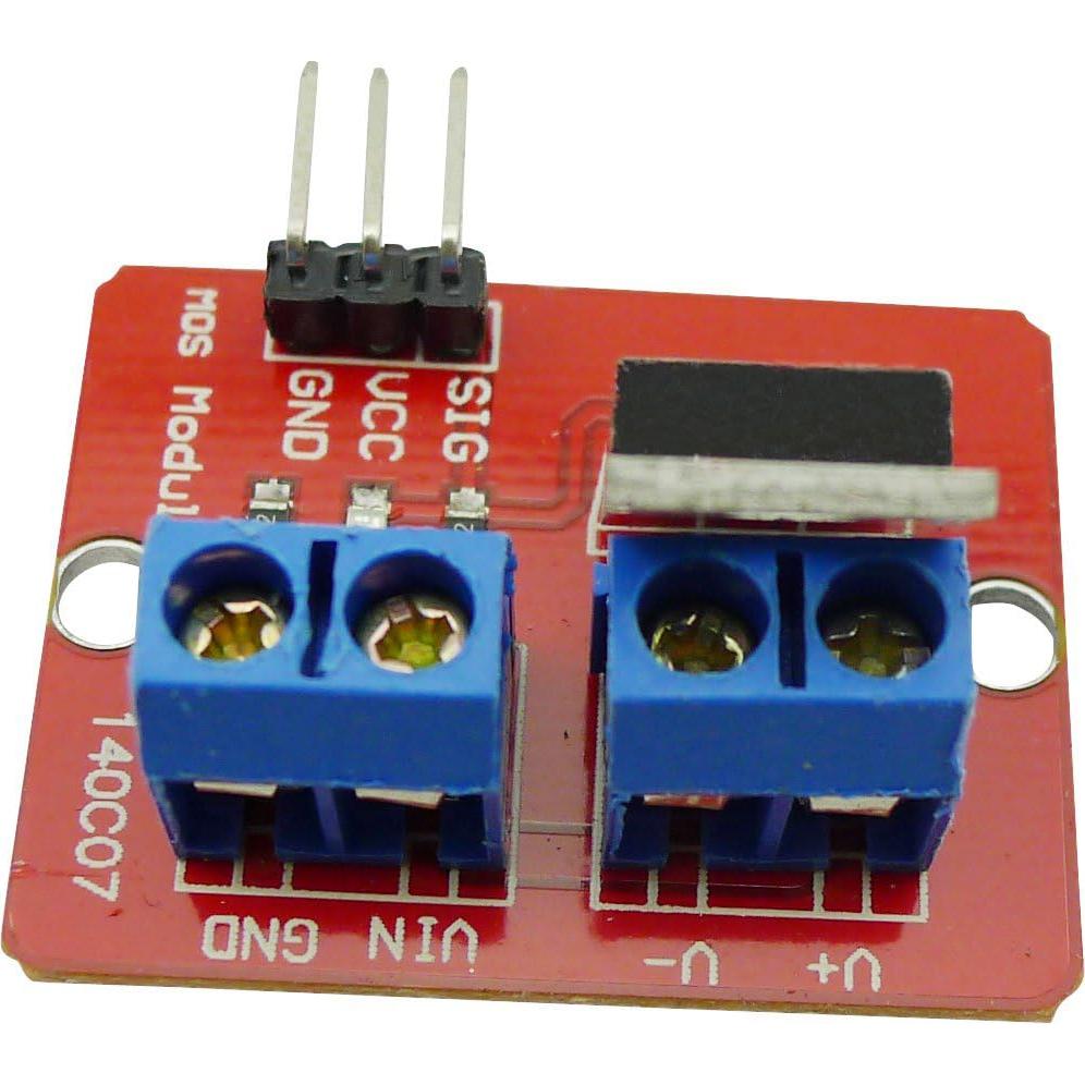 5 Módulos Controlador MOSFET IRF520 0-24V 5A PWM Ferwooh